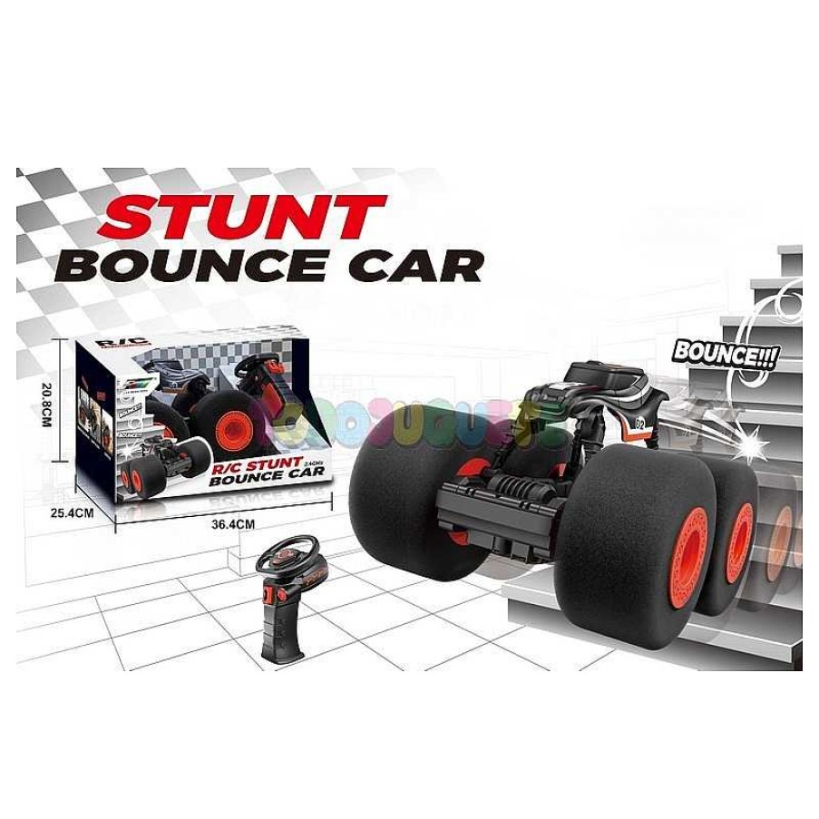 Radio Control Alfabest | Coche R/C Stunt Ruedas Espuma Bounce Car