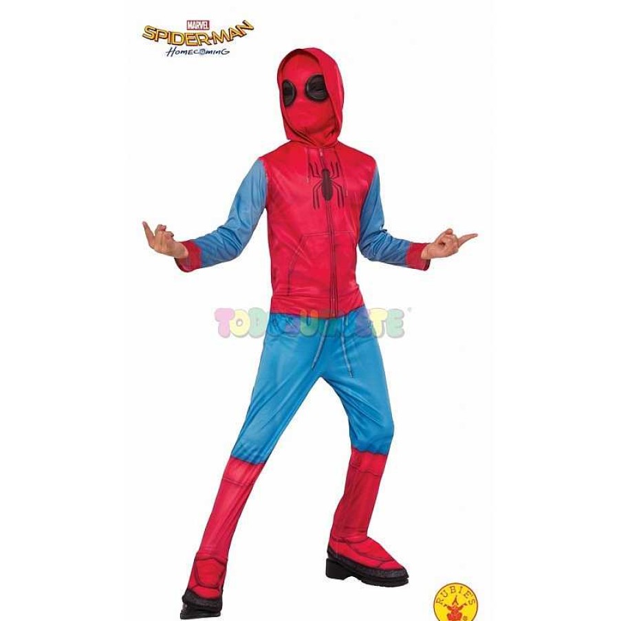 Disfraces Y Accesorios Spiderman | Disfraz Spiderman Sweats Classic Bolsa T.L 8-10