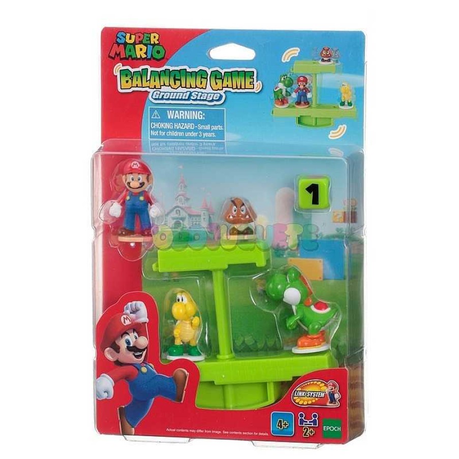 Personajes Y Accesorios Sylvanian | Super Mario Juego Equilibrio Ground Stage