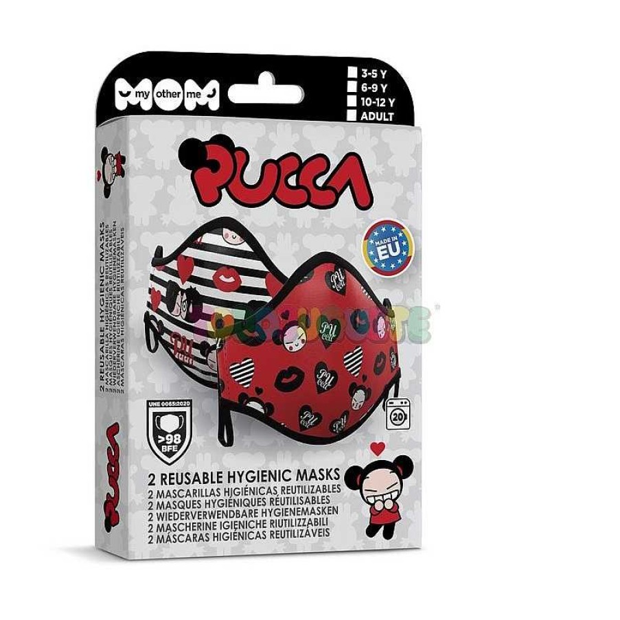 Art Culos Regalo Todojuguete | Pack 2 Mascarillas Higi Nicas Pucca 10-12