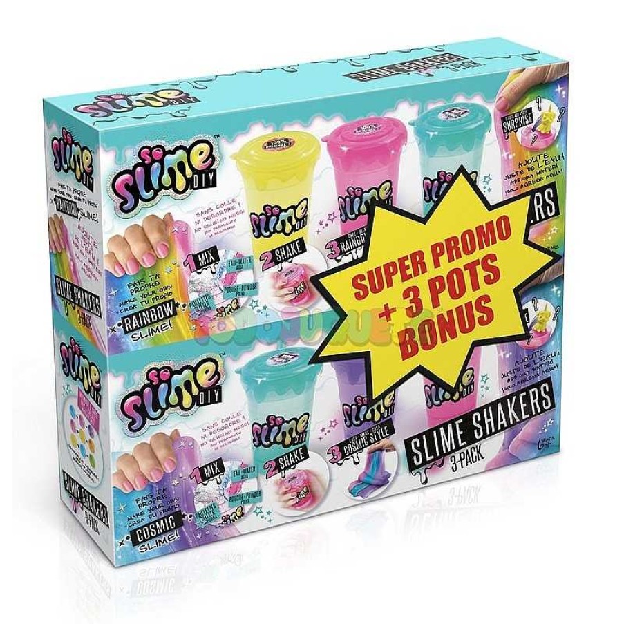 Manualidades Todojuguete | Crea Tu Slime Shakers 3+3