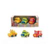 Primera Infancia Alfabest | Set 3 Coches Ruedas Fricci N Vinyl Toys