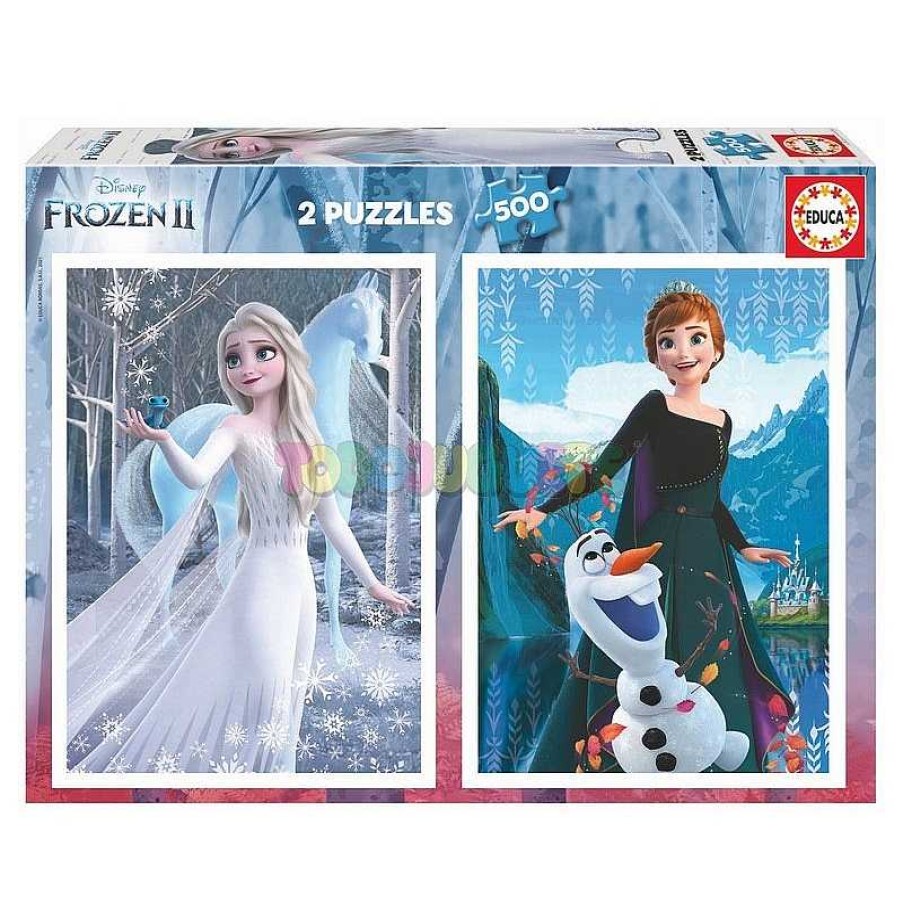 Juegos De Mesa Y Puzzles Frozen | Puzzle 2X500 Frozen 2