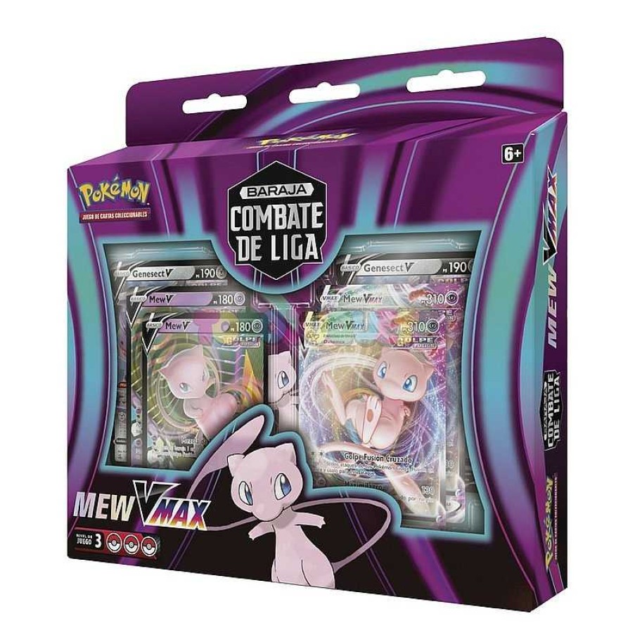 Juegos De Mesa Y Puzzles Pokemon | Pokemon Baraja Combate De Liga Mew Vmax