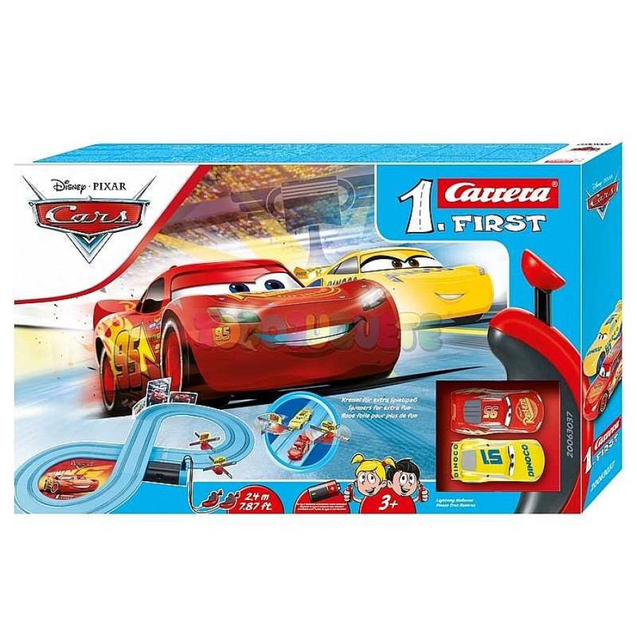 Coches, Circuitos Y Parkings Cars | Circuito First Pixar Cars Race Of Friends