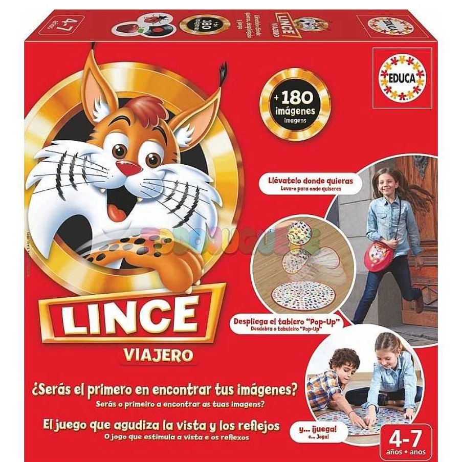 Juegos De Mesa Y Puzzles Educa Borras S.A. | Juego Lince Viajero