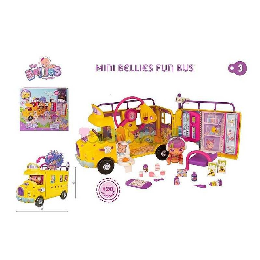 Mu Ecas Y Accesorios The Bellies | The Bellies Mini Bellies Fun Bus