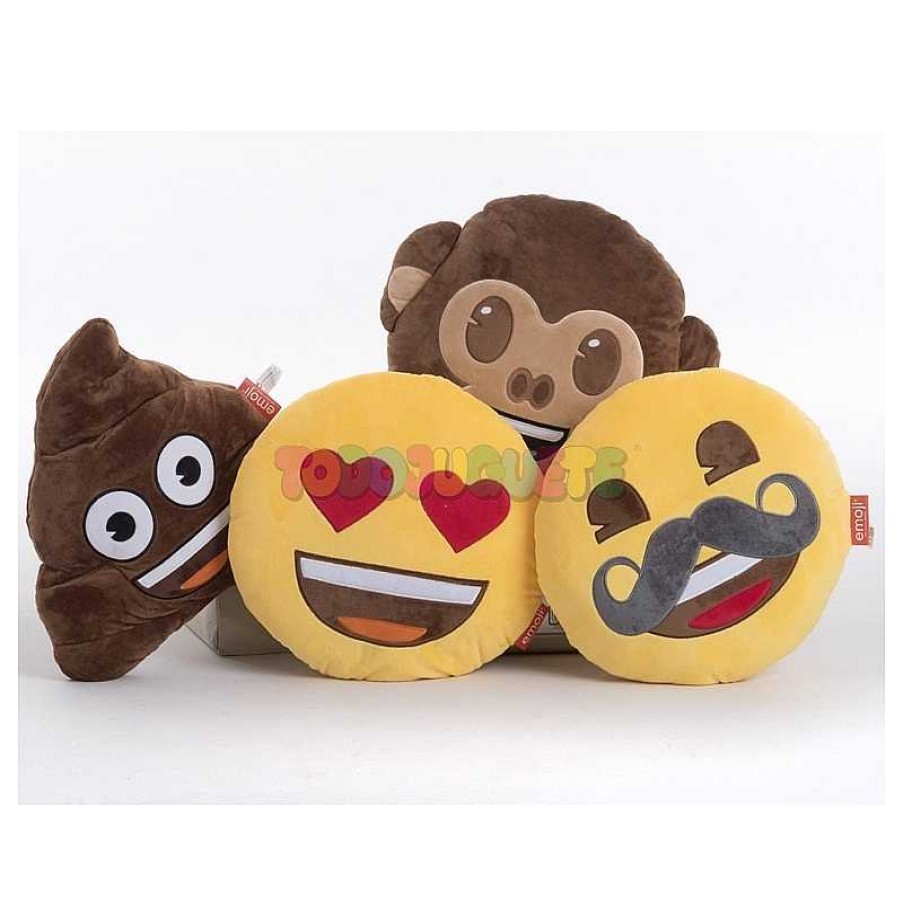 Peluches Todojuguete | Coj N Emoticono Emoji 33Cm Modelos Surtidos