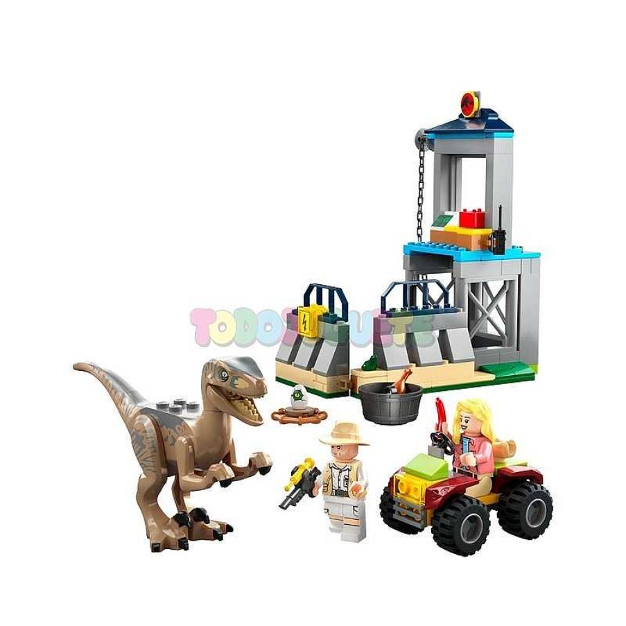 Juegos De Construcci N Lego | Lego Jurassic World Huida Del Velocirraptor