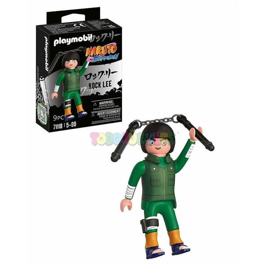 Personajes Y Accesorios Playmobil,S.A. | Naruto Figura Rock Lee Playmobil