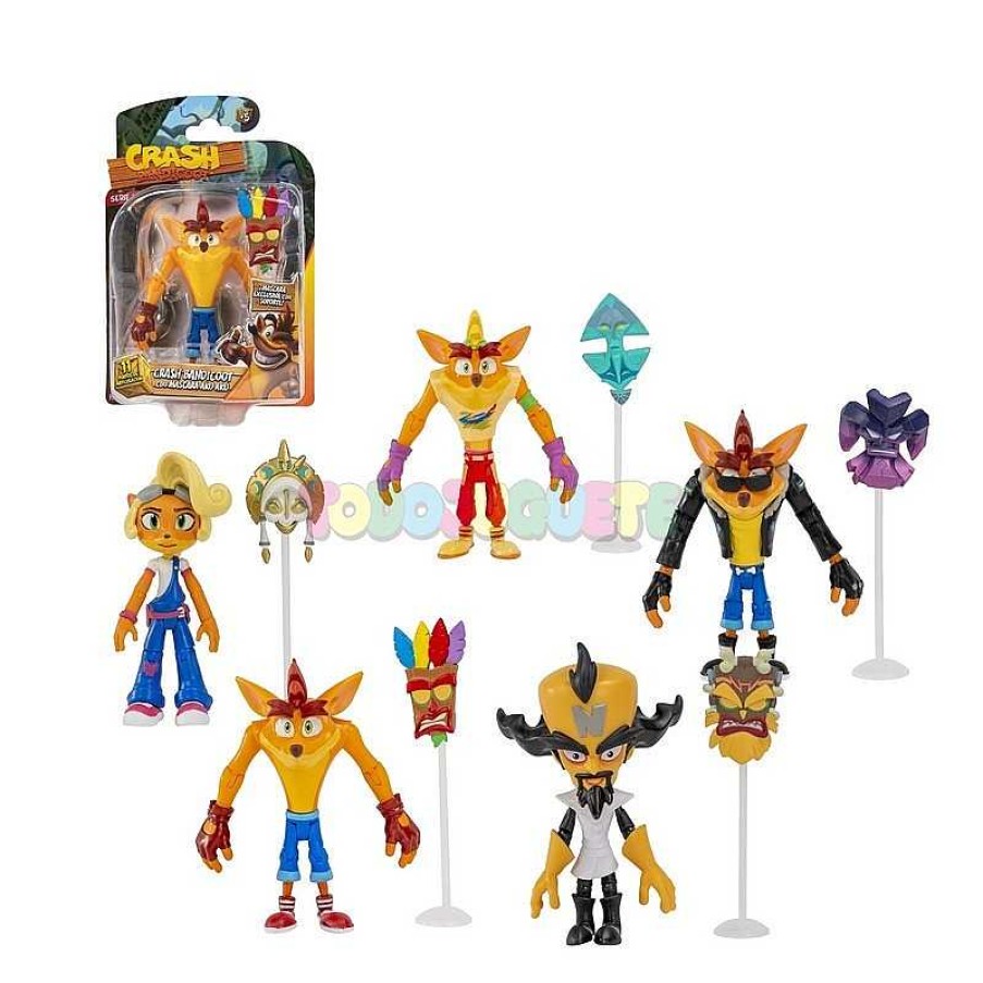 Personajes Y Accesorios Bizak,S.A. | Crash Bandicoot Figura 12 Cm Surtida