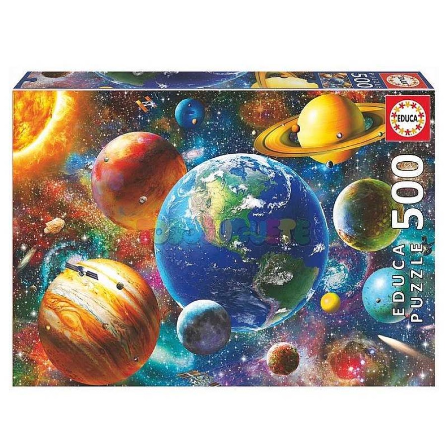 Juegos De Mesa Y Puzzles Educa Borras S.A. | Puzzle 500 Sistema Solar