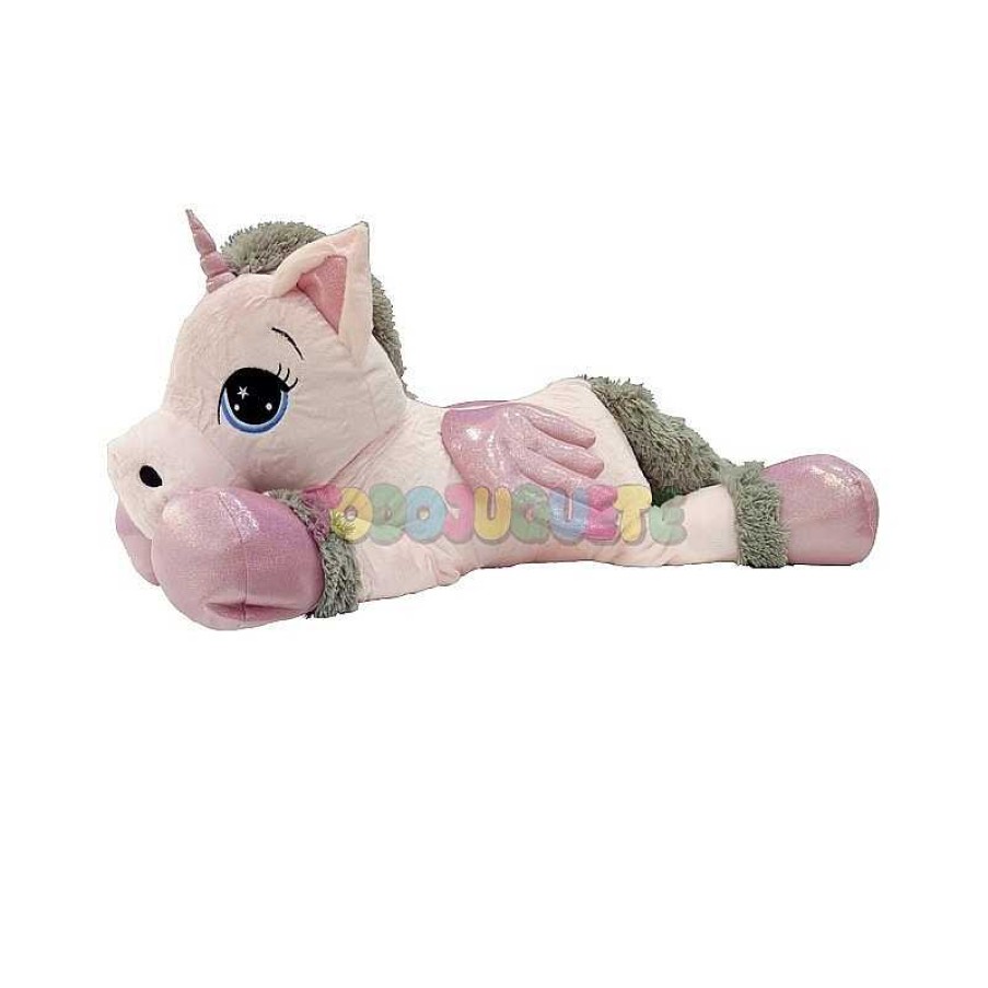 Peluches Team Leader | Peluche Unicornio Rosa 112 Cm