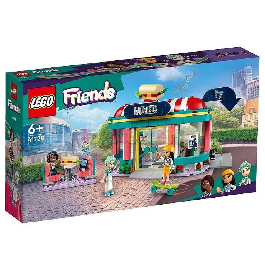 Juegos De Construcci N Lego | Lego Friends Restaurante Cl Sico De Heartlake