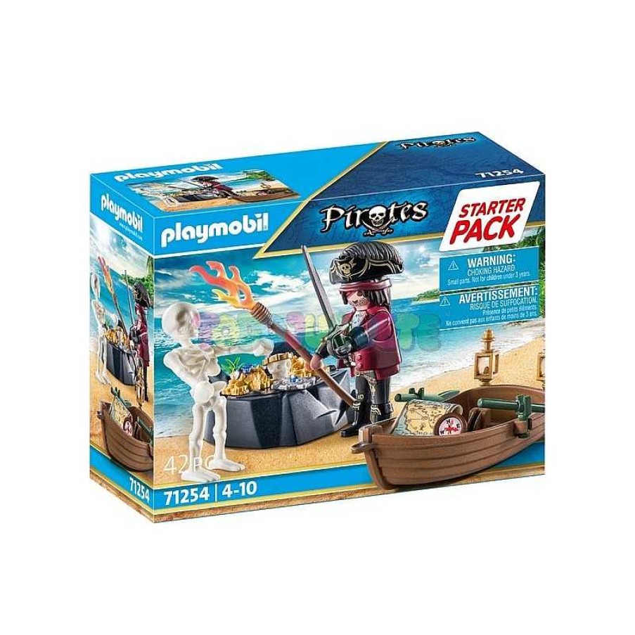 Playmobil,S.A. Playmobil,S.A. | Starter Pack Pirata Con Bote De Remos Playmobil