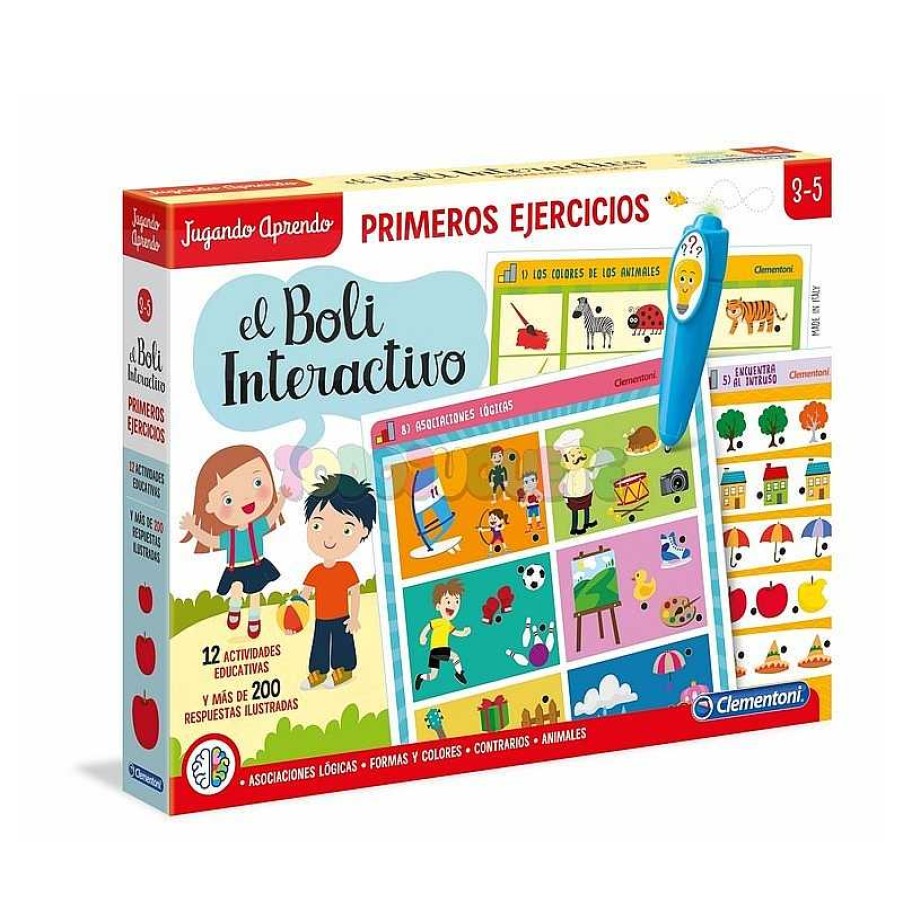 Juegos De Mesa Y Puzzles Clementoni Iberica,S.L. | Jugando Aprendo Boli Interactivo Primeros Ejercici