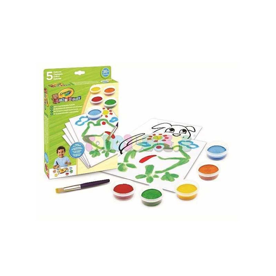 Manualidades Crayola.Binney-Smith(Europe)Ltd. | Set T Mperas Lavables Anti Derrames Mini Kids