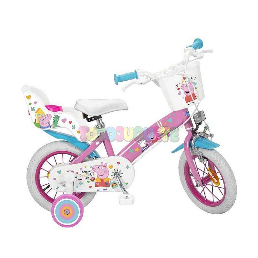 Bicicletas Y Accesorios Peppa Pig | Bicicleta Peppa Pig Rosa 12