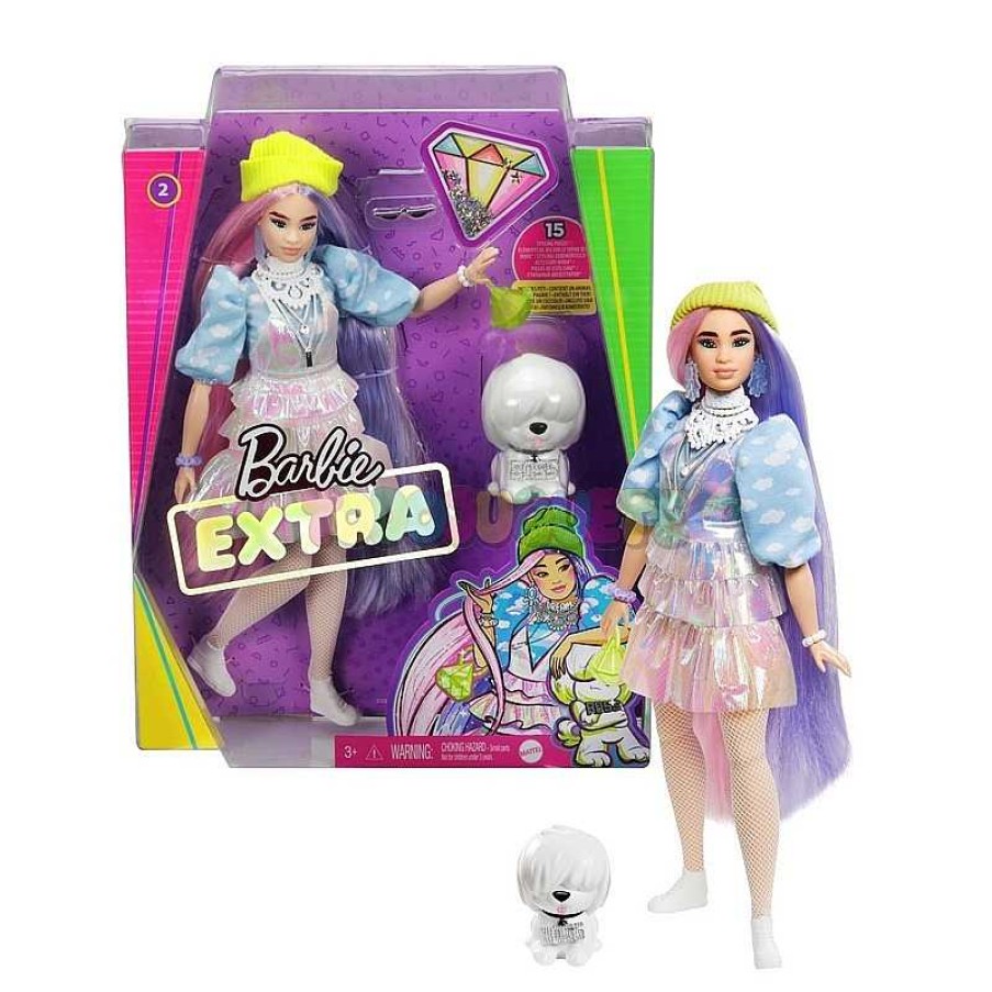 Mu Ecas Y Accesorios Barbie | Mu Eca Barbie Fashionista Extra Dl5