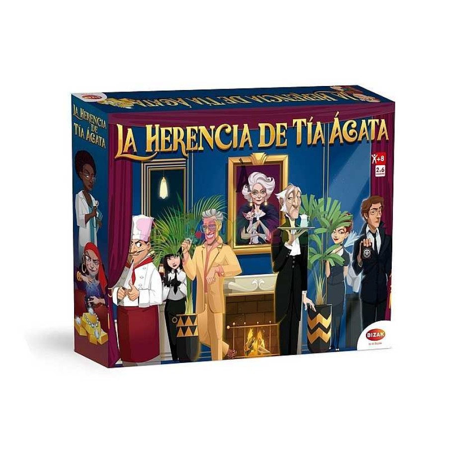 Juegos De Mesa Y Puzzles Bizak,S.A. | Juego La Herencia De La T A Agata