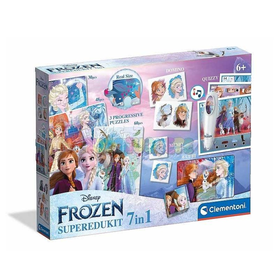 Juegos De Mesa Y Puzzles Frozen | S Per Edukit 7 En 1 Frozen 2