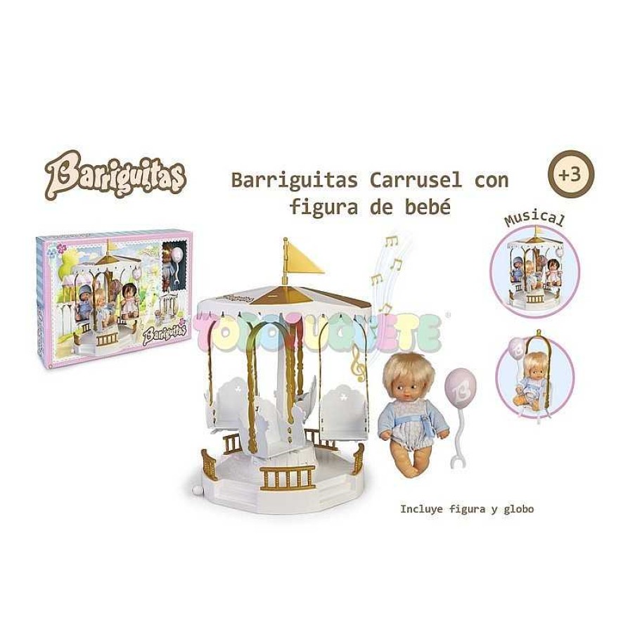 Mu Ecas Y Accesorios Barriguitas | Barriguitas Carrusel Con Figura De Beb