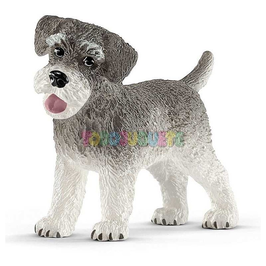 Personajes Y Accesorios Schleich | Figura Perro Schnauzer Miniatura Schleich