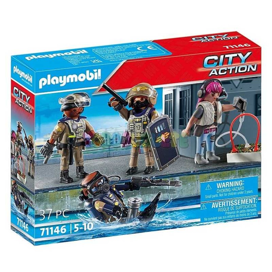 Personajes Y Accesorios Playmobil,S.A. | Fuerzas Especiales Set Figuras Playmobil