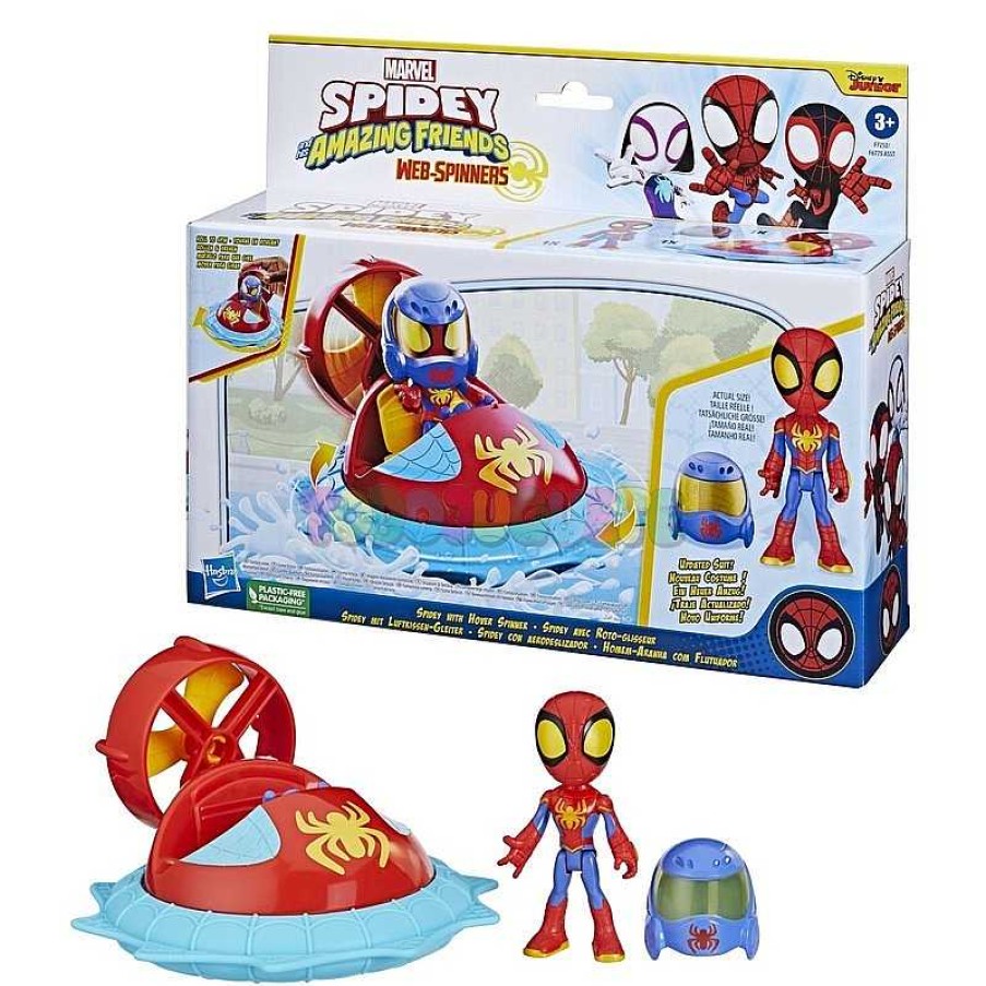 Personajes Y Accesorios Hasbro | Spidey Veh Culo Web Tech Surtido