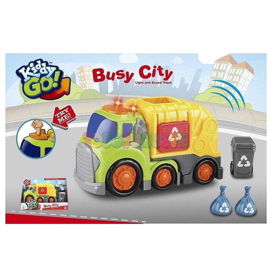 Primera Infancia Todojuguete | Cami N Basura Preescolar Luz Y Sonido Kiddy Go