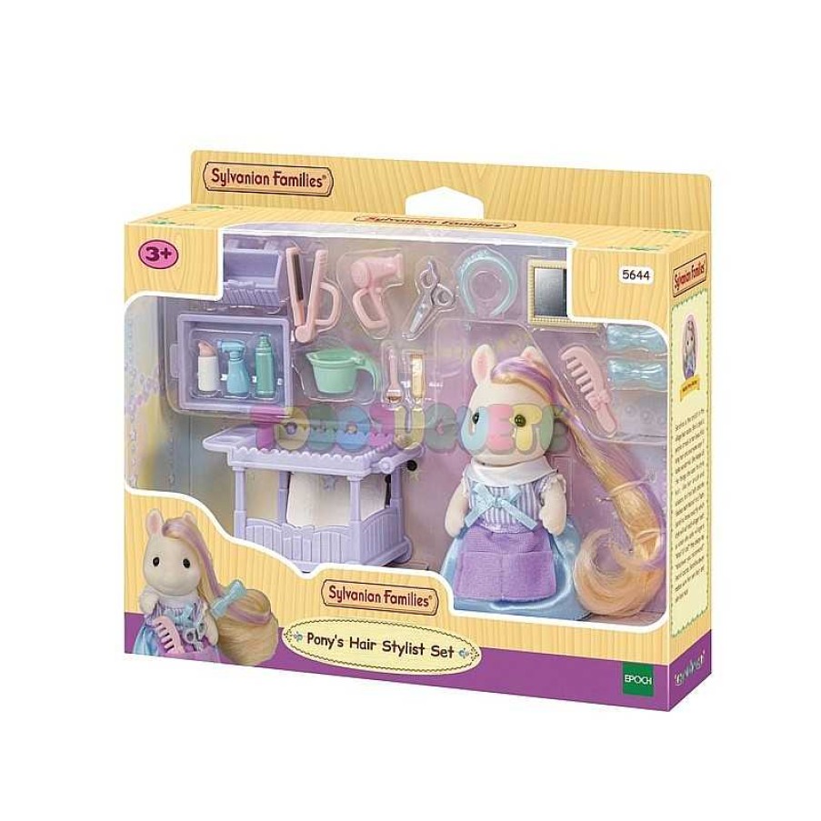 Mu Ecas Y Accesorios Sylvanian | Sylvanan Family Set Estilista Pony Serafina