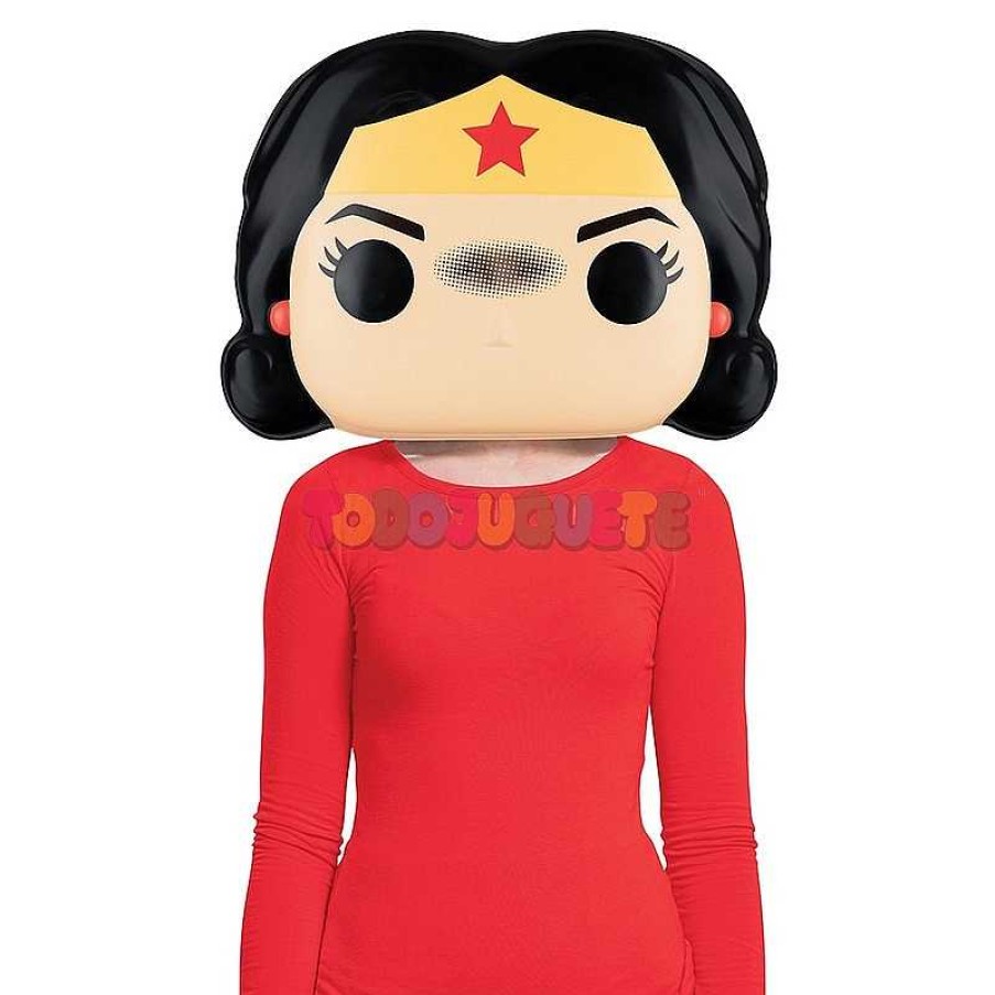 Personajes Y Accesorios Todojuguete | Wonder Woman Media M Scara Funko