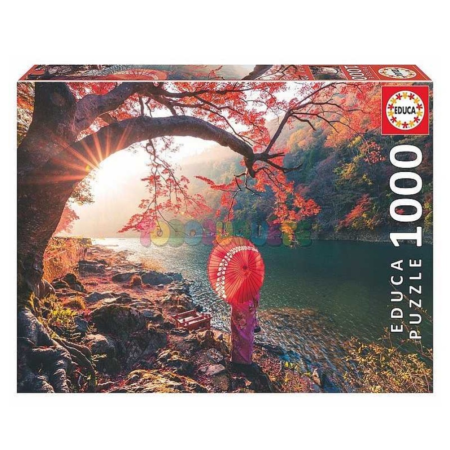 Juegos De Mesa Y Puzzles Educa Borras S.A. | Puzzle 1000 Amanecer En El R O Katsura, Jap N