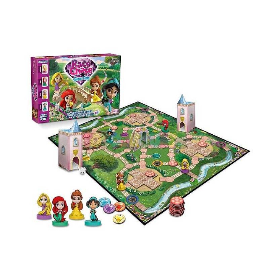 Juegos De Mesa Y Puzzles Heraclio Fournier,S.A. | Juego Race And Chase Princesas