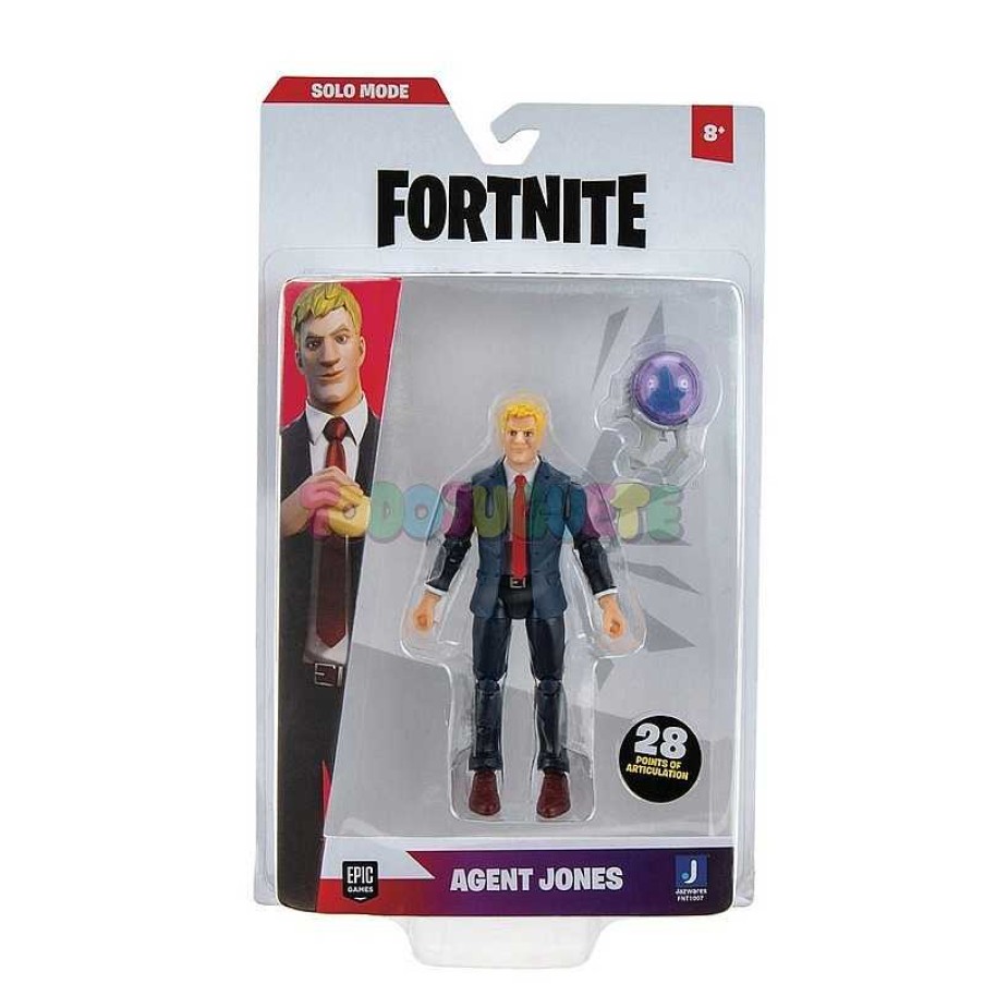 Personajes Y Accesorios Fortnite | Fortnite Figura Solo Mode Core Agent Jones