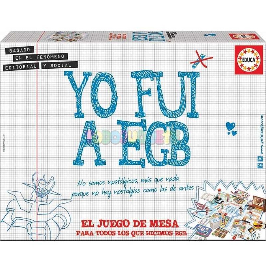 Juegos De Mesa Y Puzzles Educa Borras S.A. | Juego Yo Fui A Egb