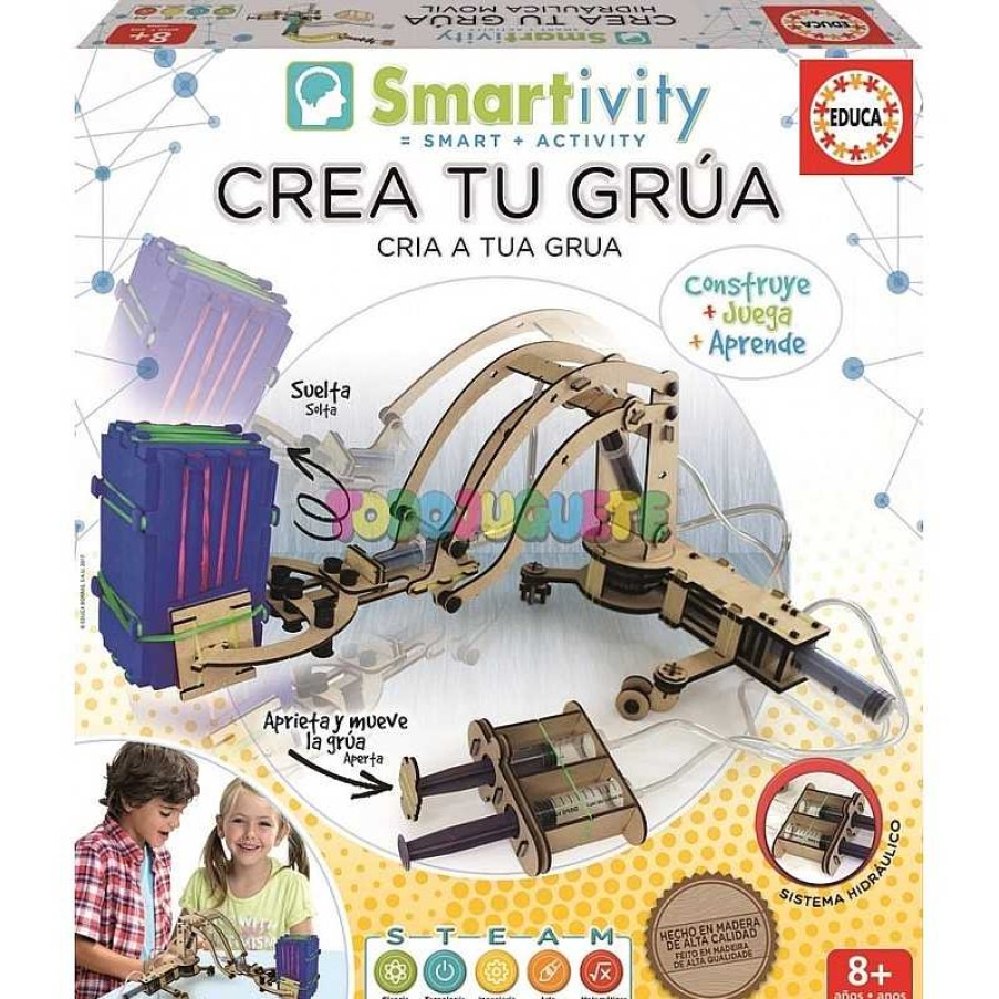 Juegos De Construcci N Educa Borras S.A. | Smartivity Crea Tu Gr A Sistema Hidr Ulico