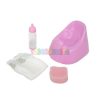 Mu Ecas Y Accesorios Todojuguete | Set Orinal Rosa Con Accesorios Arias