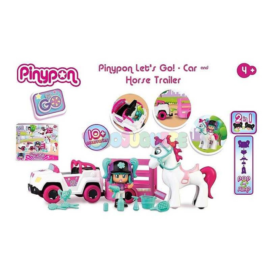 Mu Ecas Y Accesorios Pin Y Pon | Pin Y Pon Let´S Go! Remolque Pony