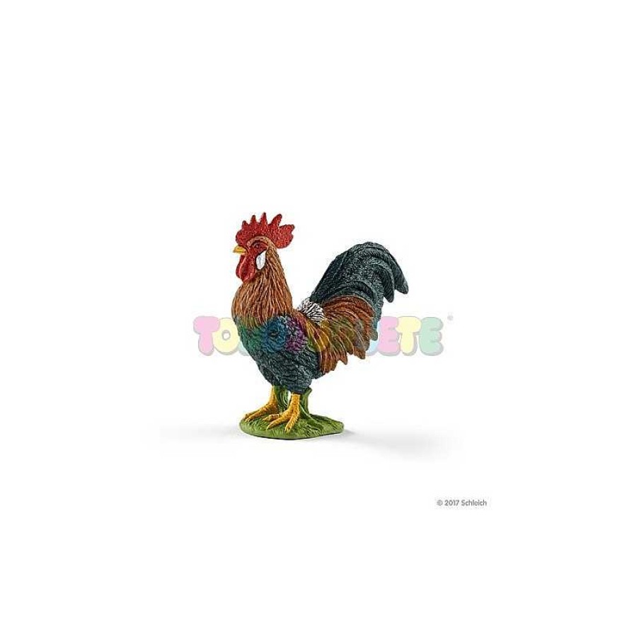 Personajes Y Accesorios Schleich | Figura Gallo Schleich