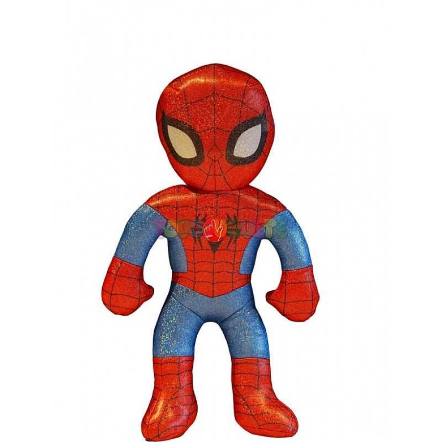 Juguete Electr Nico Y Multimedia Spiderman | Peluche Spiderman Glitter 38Cm Sonidos