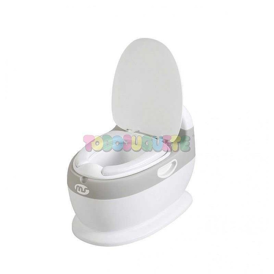 Puericultura Innovaciones M.S. S.L. | Orinal Potty Plus Asiento Acolchado Gris Ms