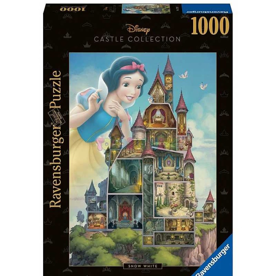 Juegos De Mesa Y Puzzles Disney | Puzzle 1000 Castillo Disney Blancanieves