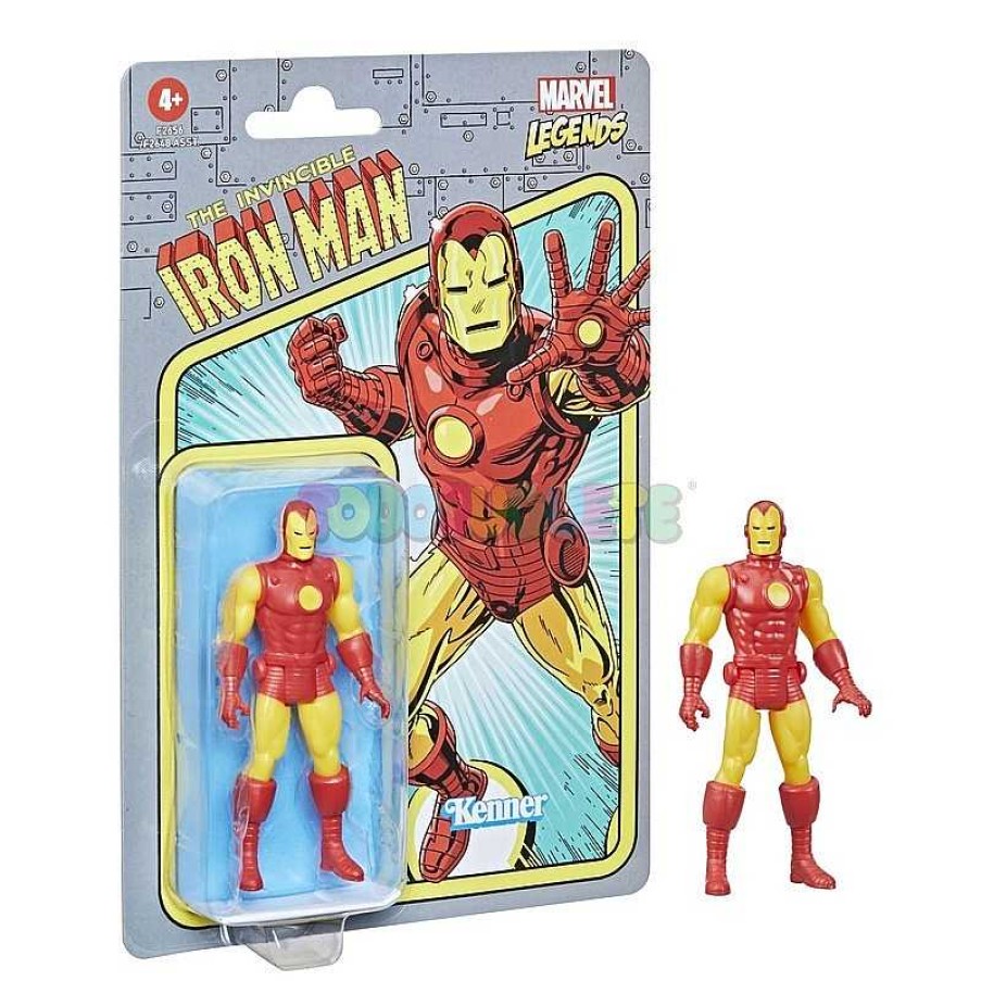 Personajes Y Accesorios Iron Man | Marvel Legends Retro Figura Iron Man