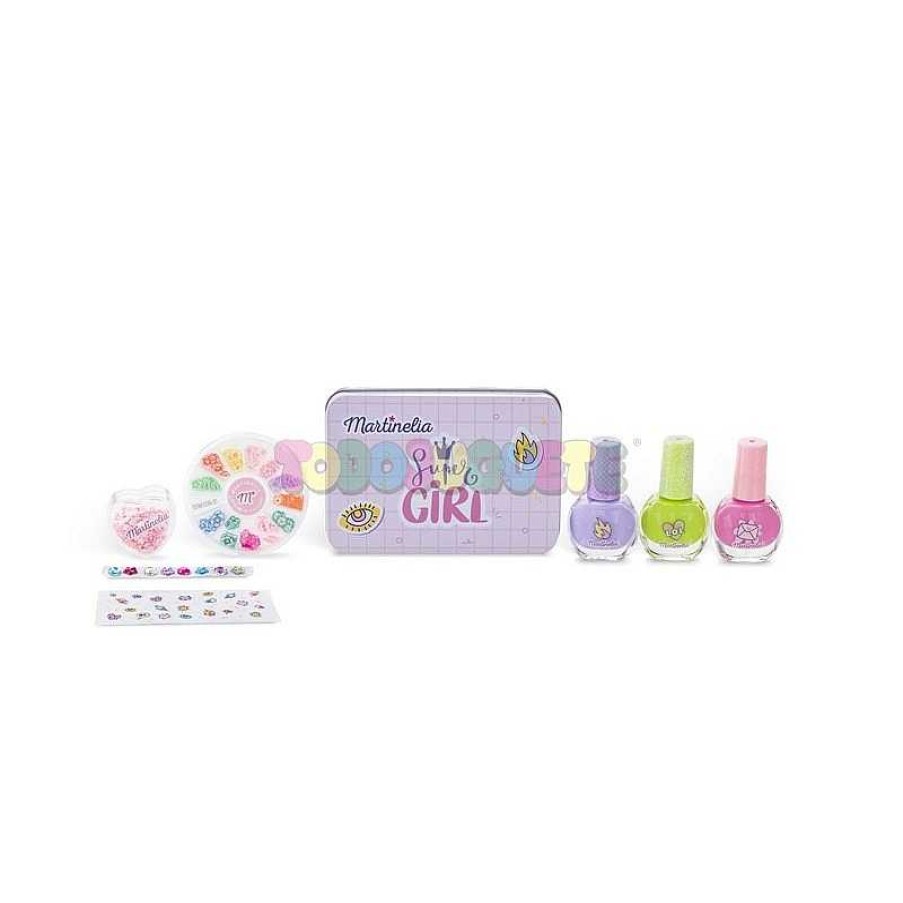 Joyer A, Peluquer A Y Cosm Tica Todojuguete | Martinelia Set Manicura Super Girl