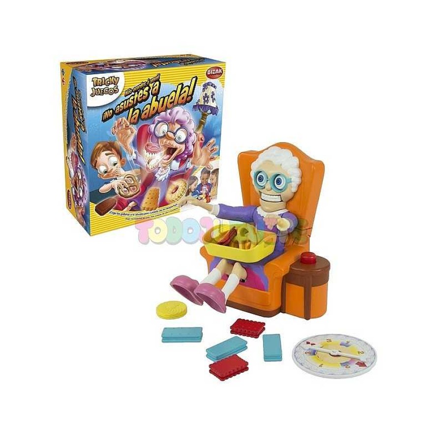 Juegos De Mesa Y Puzzles Bizak,S.A. | Juego No Asustes A La Abuela