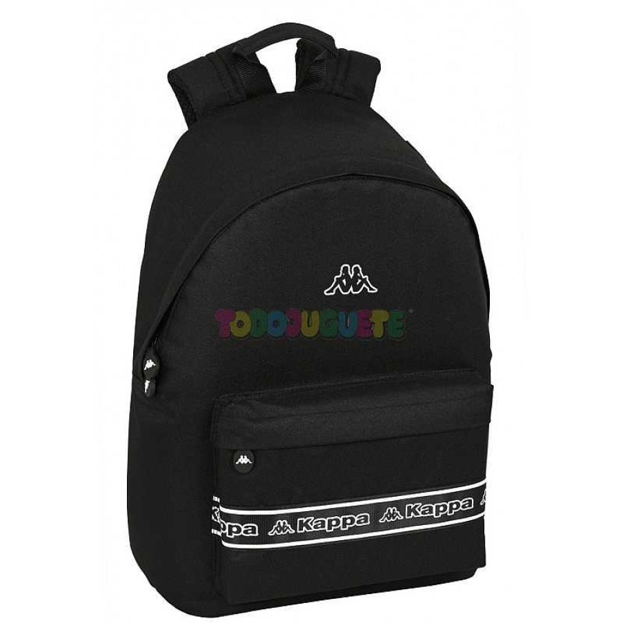 Escolar Safta,S.A. | Mochila Laptop Kappa Basics Negro