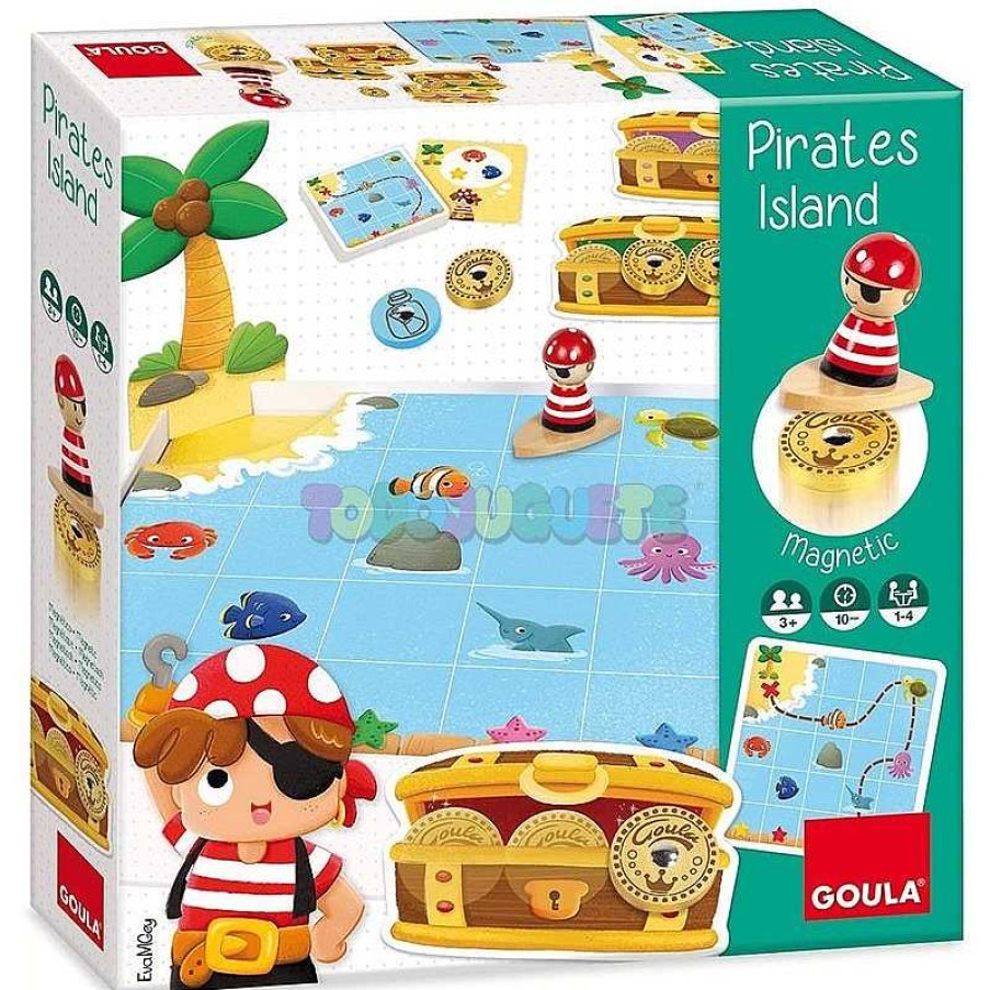 Juegos De Mesa Y Puzzles Oregon | Juego Pirates Island Goula