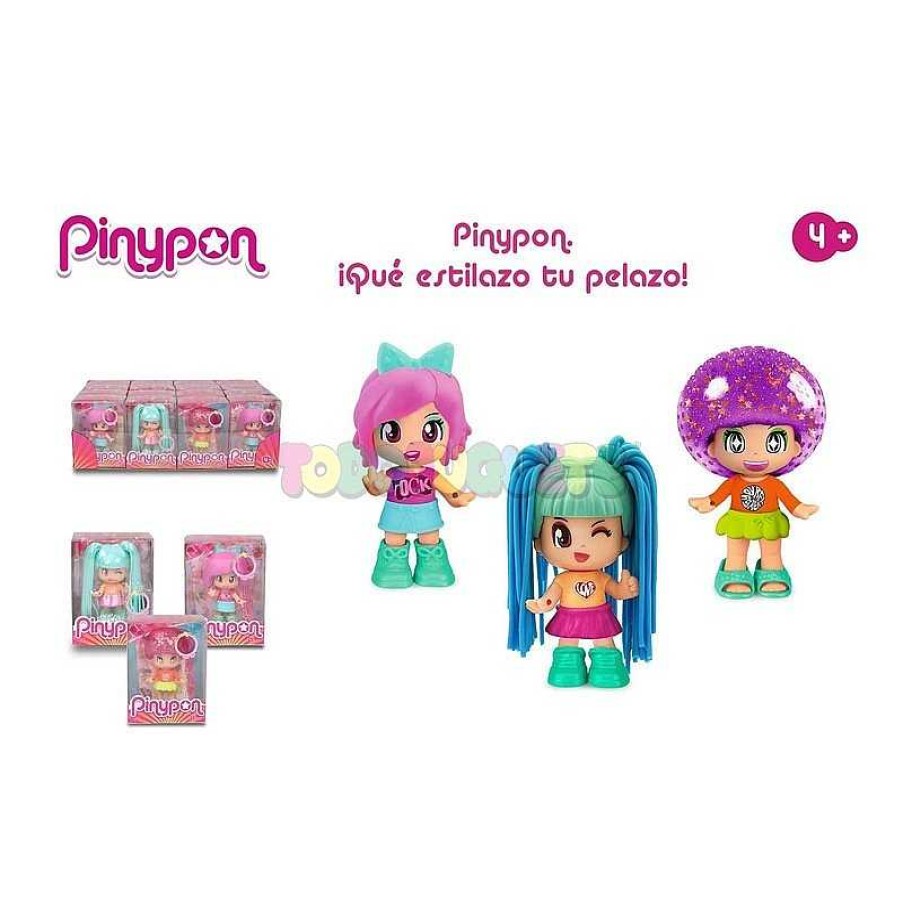 Personajes Y Accesorios Pin Y Pon | Pin Y Pon Pelazo Estilazo Figura Surtida