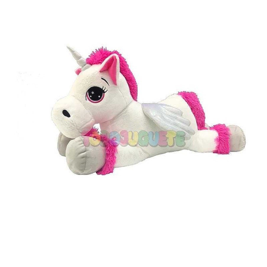 Peluches Team Leader | Peluche Unicornio 80 Cm 2 Colores Surtidos